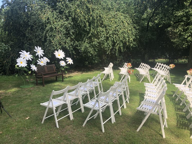 Trauung im Bauerngarten; Hof Frien 26.07.